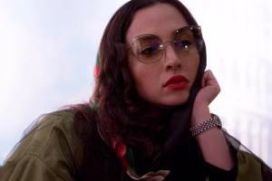 نقاشی زیبای آناهیتا درگاهی از چشمان اشکان خطیبی به مناسبت تولدش! عکس