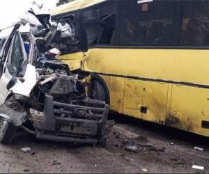 تصادف مرگبار اتوبوس زائران ایرانی در عراق + اسامی