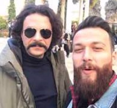 دو رقیب عشقی سریال «بانوی عمارت» در آرامگاه حافظ