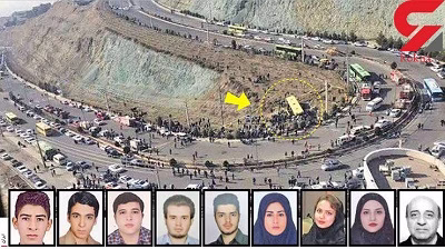 تلخ ترین فیلم دیده نشده از حادثه اتوبوس علوم تحقیقات ! +صدای ناله های دانشجویان