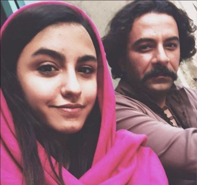 نیکی نصیریان بازیگر نقش آهو در سریال بانوی عمارت