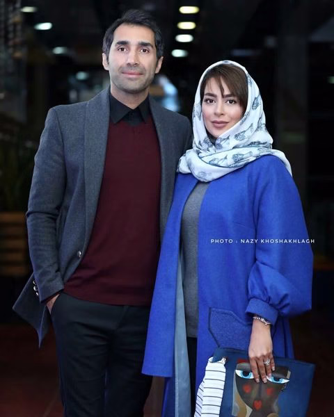 هادی کاظمی و سمانه پاکدل در اکران فیلم قانون مورفی