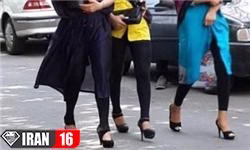 اوج بد حجابی در خیابان ستارخان شیراز