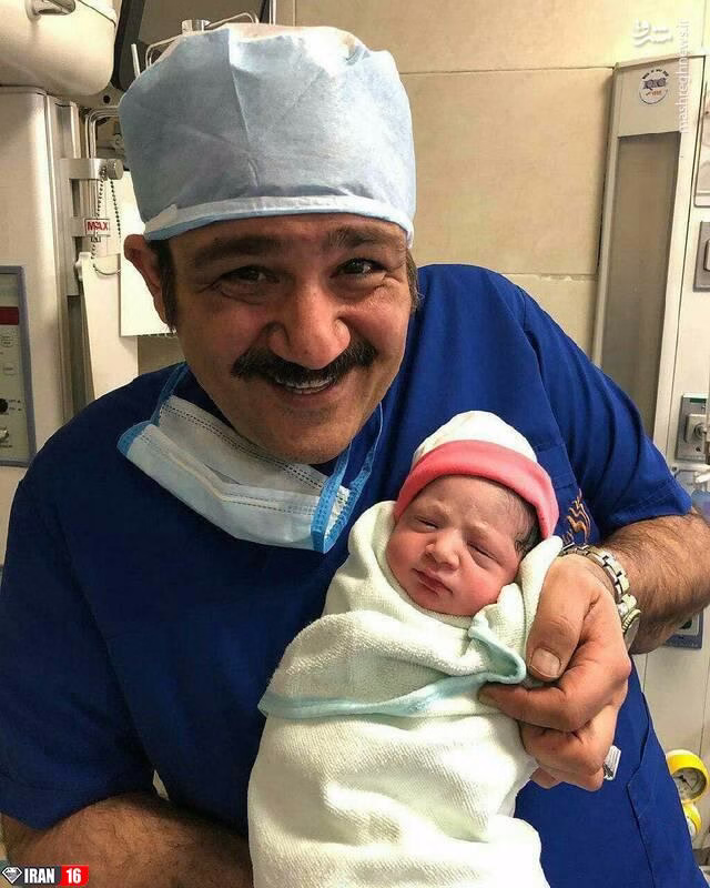 «مهران غفوریان» پدر شد+عکس