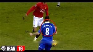 انتقام بازیکنان فوتبال از یکدیگر در زمین