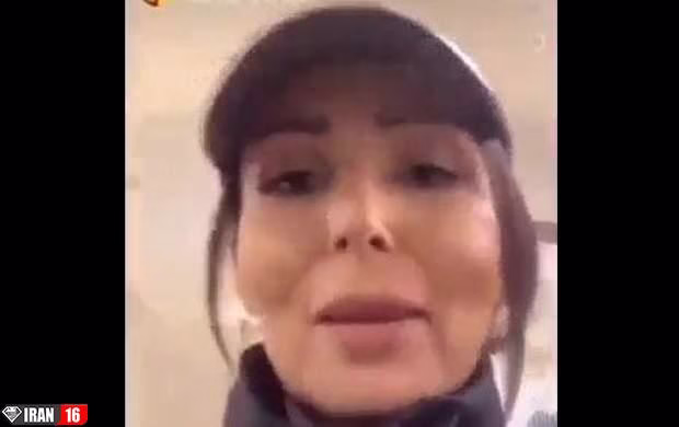 لایو جنجالی پرستو صالحی در باشگاه بدنسازی مختلط