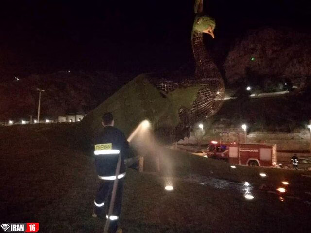 پشت‌ پرده آتش‌زدن طاووس شیراز