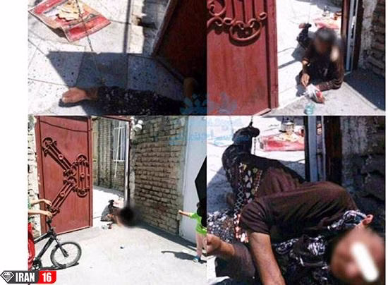 اتفاقی تلخ در ارومیه/ به زنجیر کشیدن مادر ناتوان ذهنی توسط پسرش+ عکس