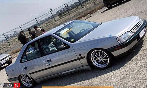 فیلمی از خودروی نامتعارف توقیف شده توسط پلیس