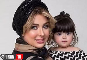 عکس نیوشا ضیغمی و دختر عروسکش