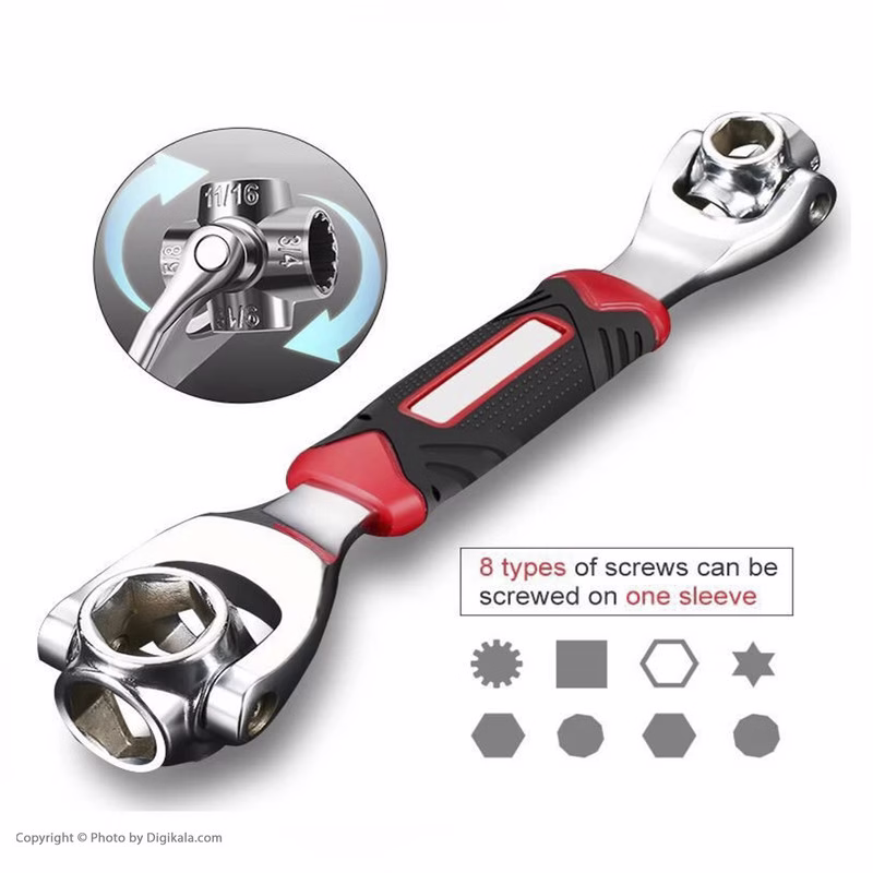 All-purpose tiger wrench آچار همه کاره تایگر11