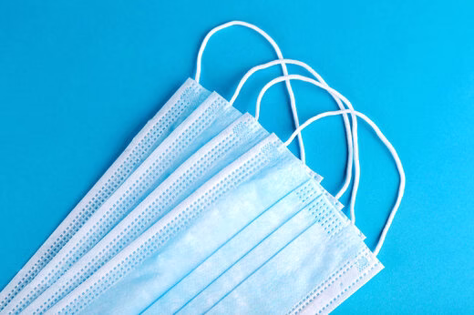 تصاویر میکروسکوپی از ویروس کرونا روی ماسک‌ها