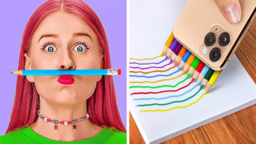 تفریحی خنده دار _ ترفند های جالب خوردن خوراکی سرکلاس درس