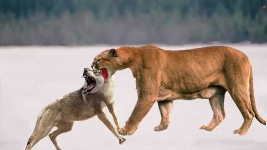 ۱۰تا از بهترین جنگ ها وشکار حیوانات.