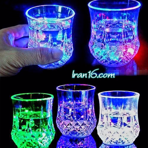 لیوان چراغدار جادویی شات لامپی4