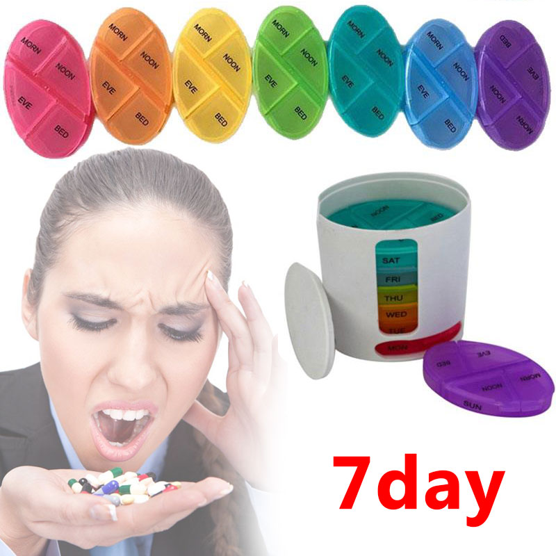 باکس نگهداری قرص هفتگی و روزانه