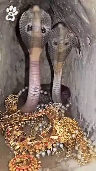 سنگ های هزار دلاری در زیر پوست مار کبرا | مستند حیوانات